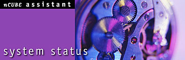 nCUBE Assistant System Status banner
